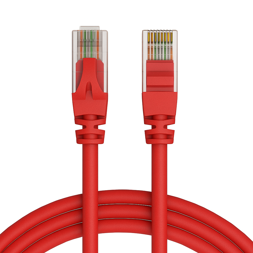  کابل شبکه CAT6 دو متری نمای کلی 