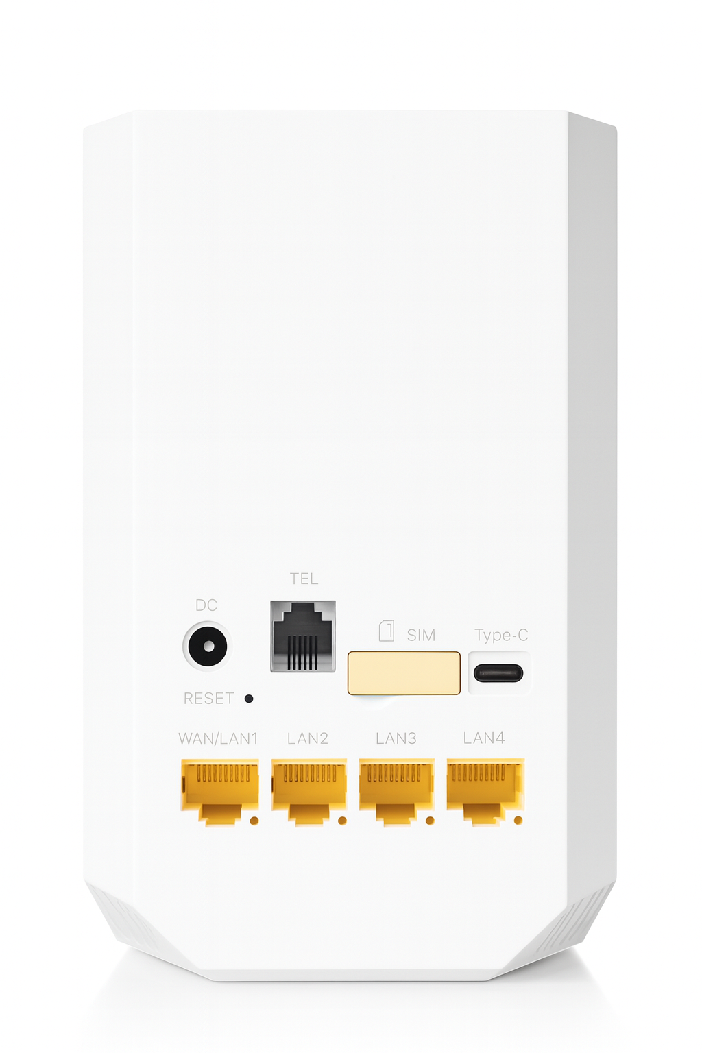 مودم 5G ZLT du X28 vPro نمای پشت دستگاه