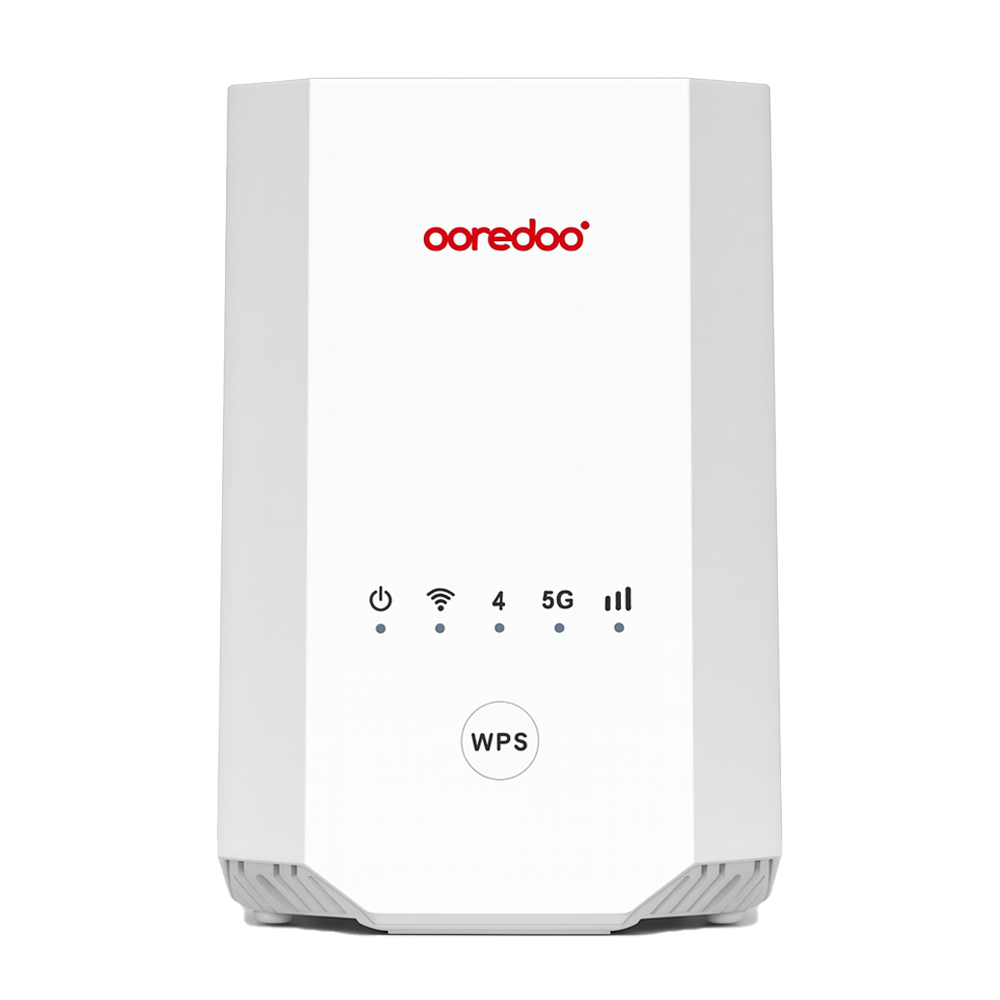 مودم 5G ZLT ooredoo X28 نمای روبهرو